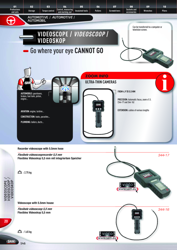 Rodac SAM Katalog Nb. : 20073 - Page 546