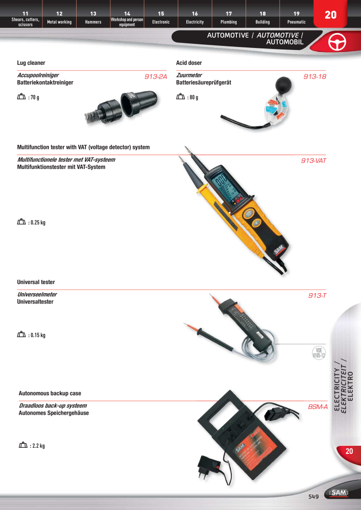 Rodac SAM Katalog Nb. : 20073 - Page 549