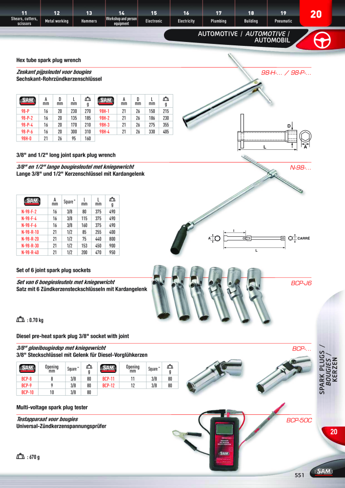 Rodac SAM Katalog Nb. : 20073 - Page 551