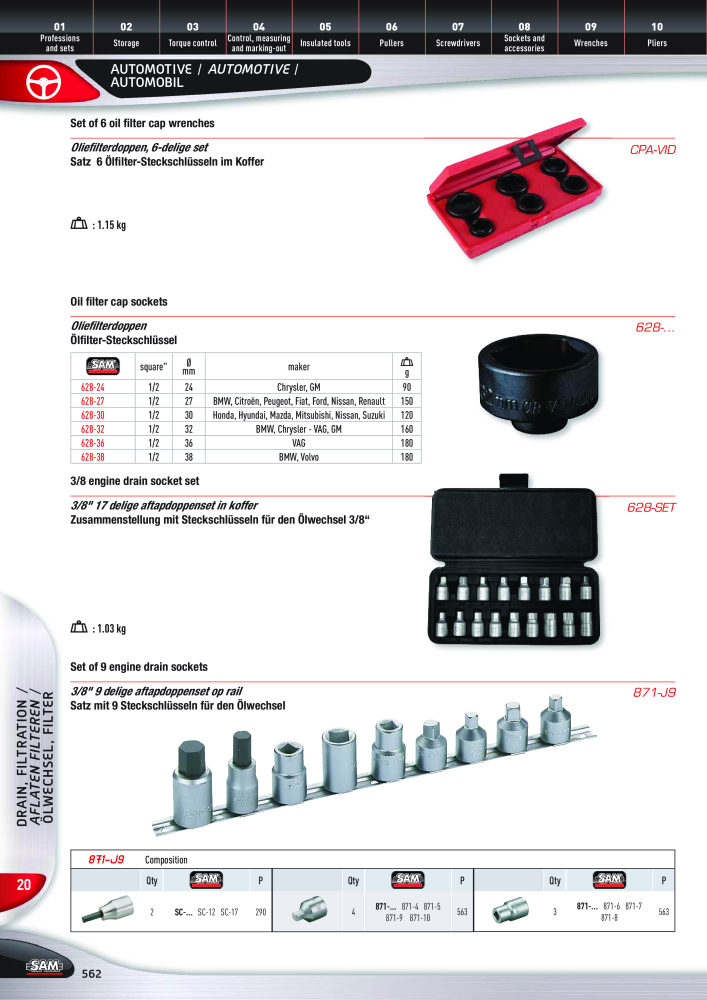 Rodac SAM Katalog Nb. : 20073 - Page 562