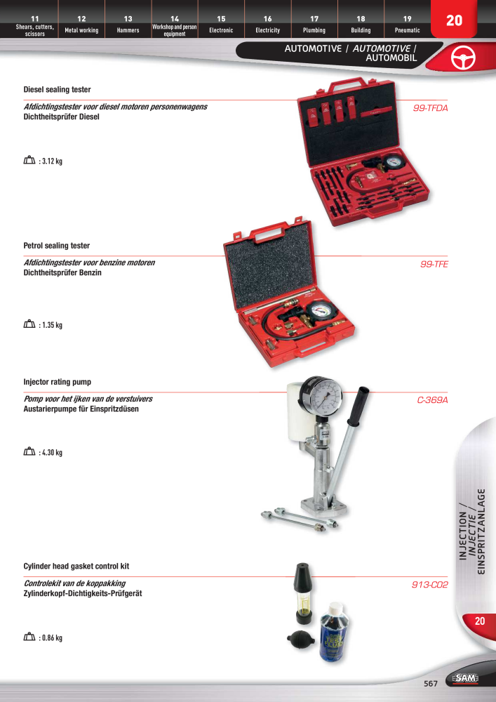 Rodac SAM Katalog Nb. : 20073 - Page 567