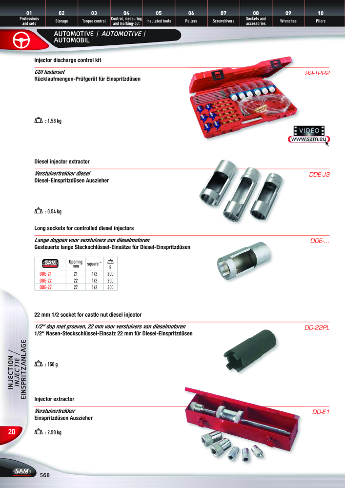 Rodac SAM Katalog Nb. : 20073 - Page 568