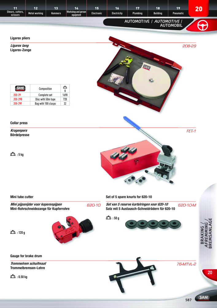 Rodac SAM Katalog Nb. : 20073 - Page 587