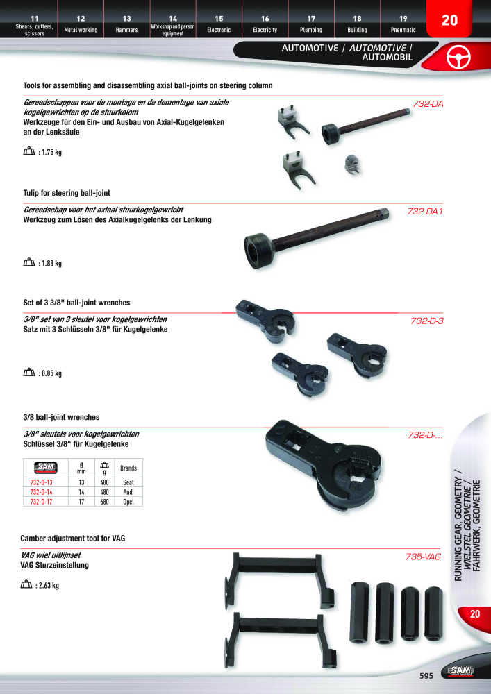 Rodac SAM Katalog Nb. : 20073 - Page 595