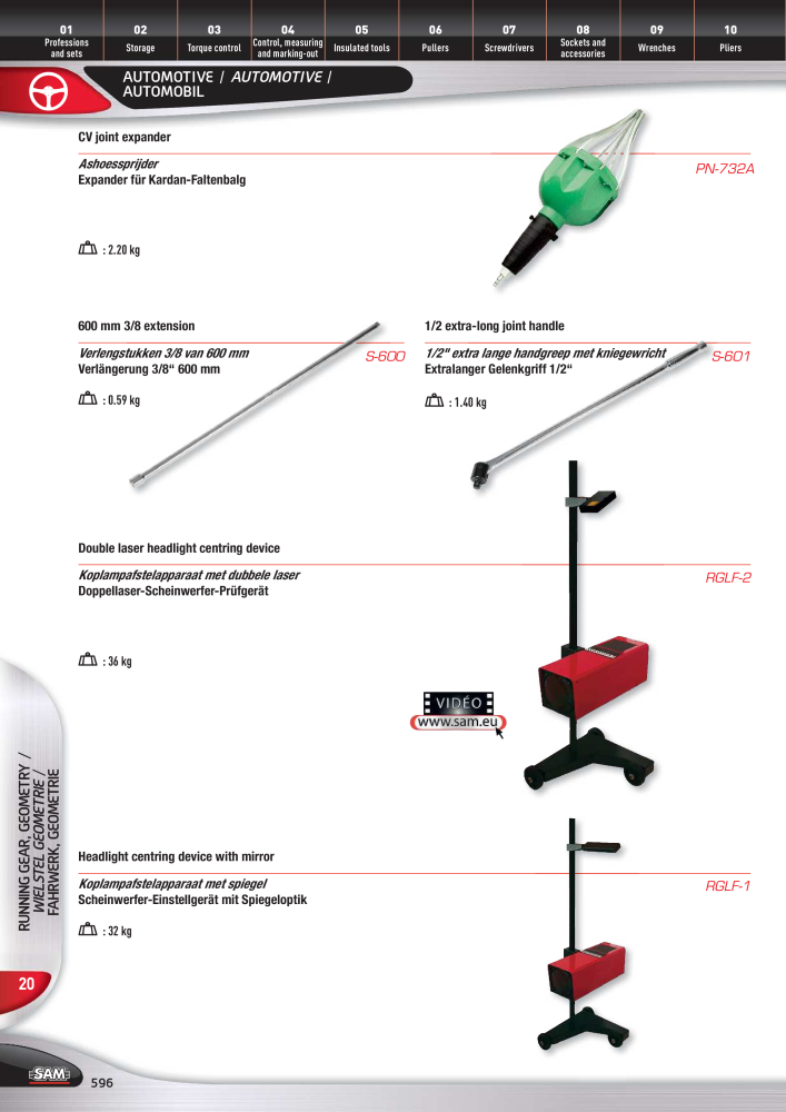 Rodac SAM Katalog Nb. : 20073 - Page 596