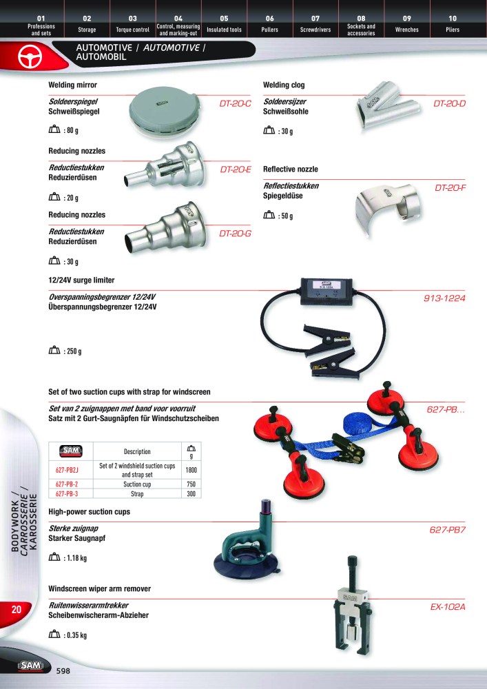 Rodac SAM Katalog Nb. : 20073 - Page 598