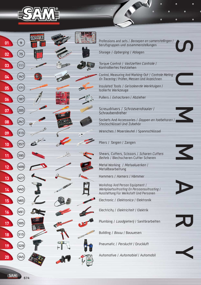 Rodac SAM Katalog Nb. : 20073 - Page 614