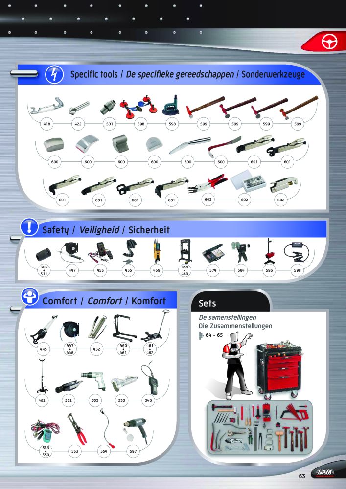 Rodac SAM Katalog Nb. : 20073 - Page 63