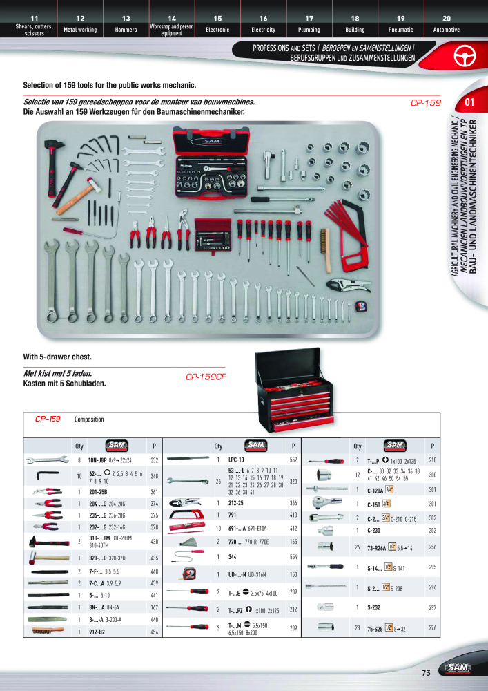 Rodac SAM Katalog Nb. : 20073 - Page 73