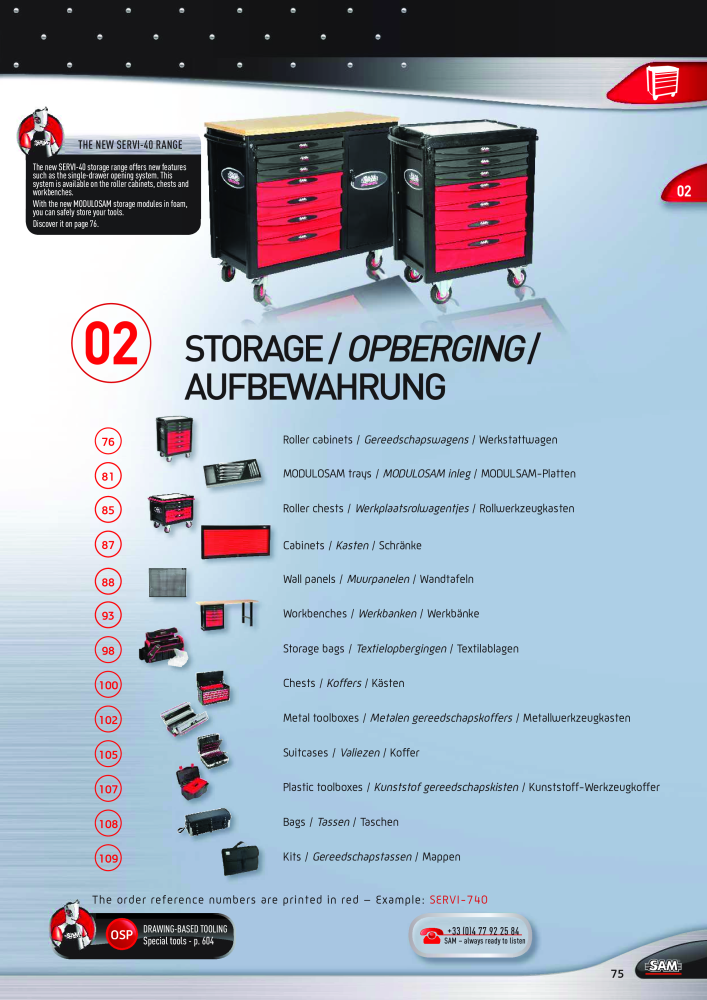 Rodac SAM Katalog Nb. : 20073 - Page 75