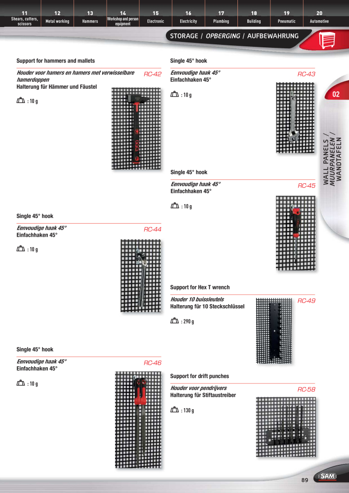 Rodac SAM Katalog Nb. : 20073 - Page 89