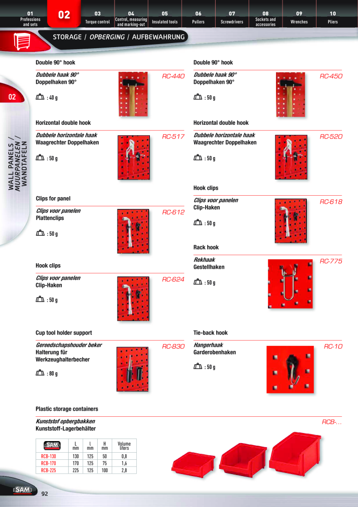 Rodac SAM Katalog Nb. : 20073 - Page 92