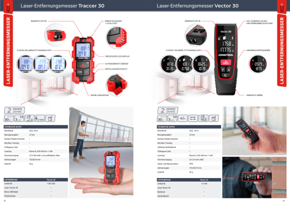 Condtrol Laser-Entfernungsmesser Vector 30 1-4-109