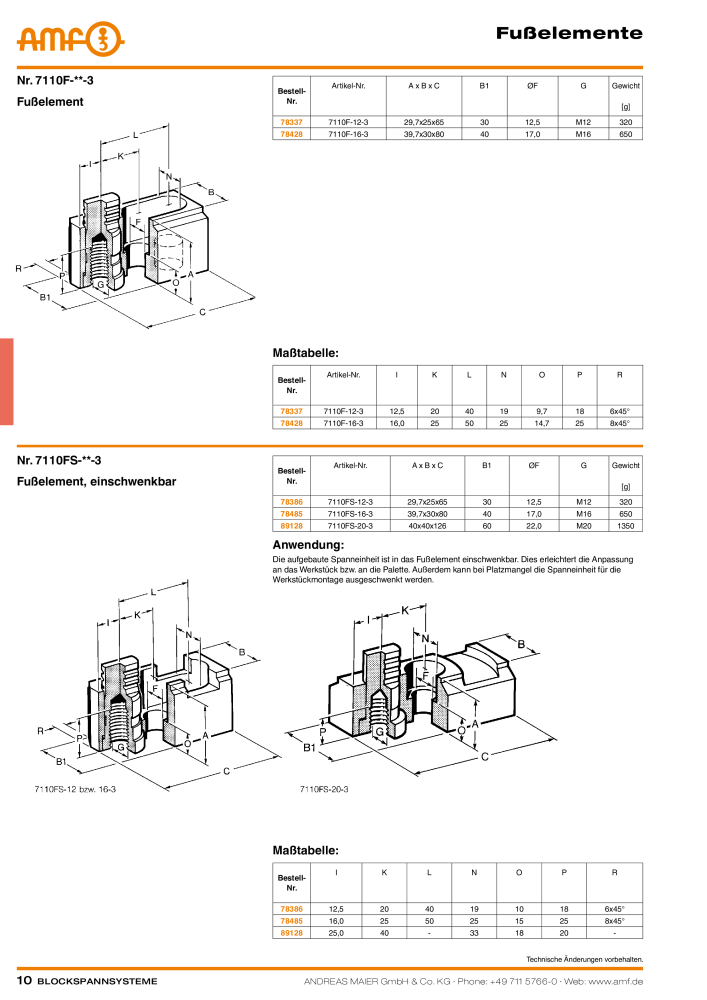 AMF Katalog Blockspannsysteme NEJ.: 2008 - Sida 10