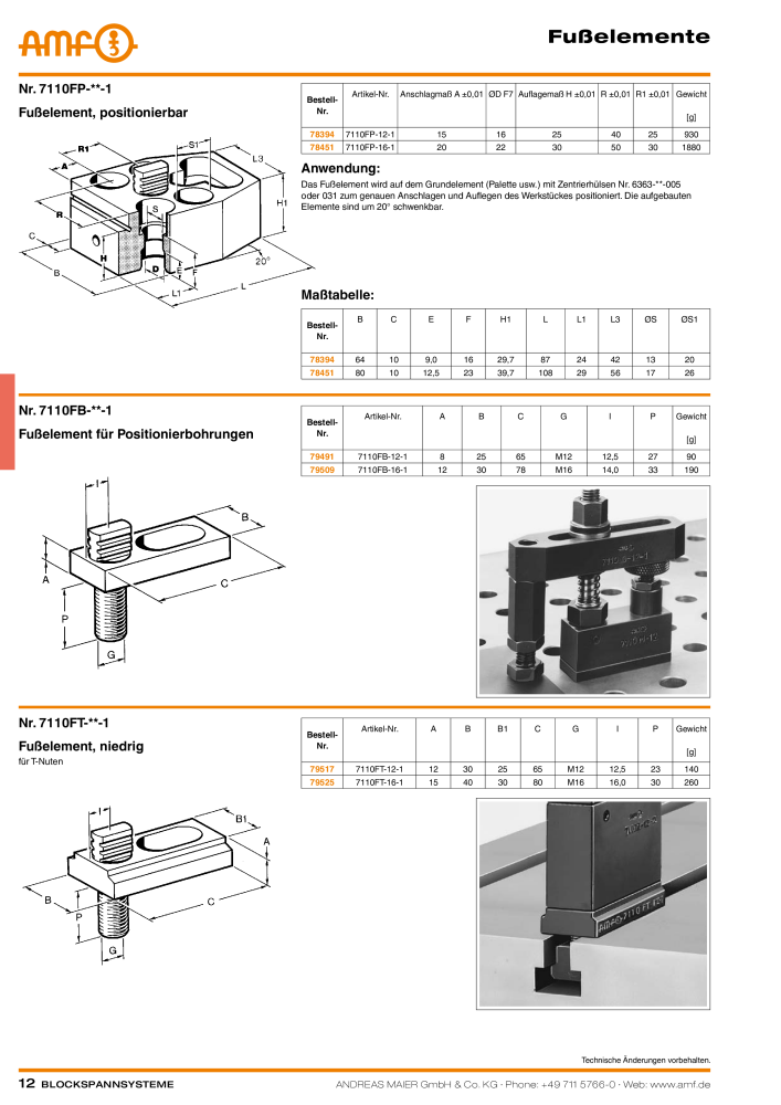 AMF Katalog Blockspannsysteme NEJ.: 2008 - Sida 12