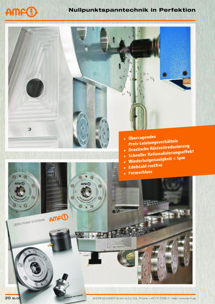 AMF Katalog Blockspannsysteme NR.: 2008 - Strona 20