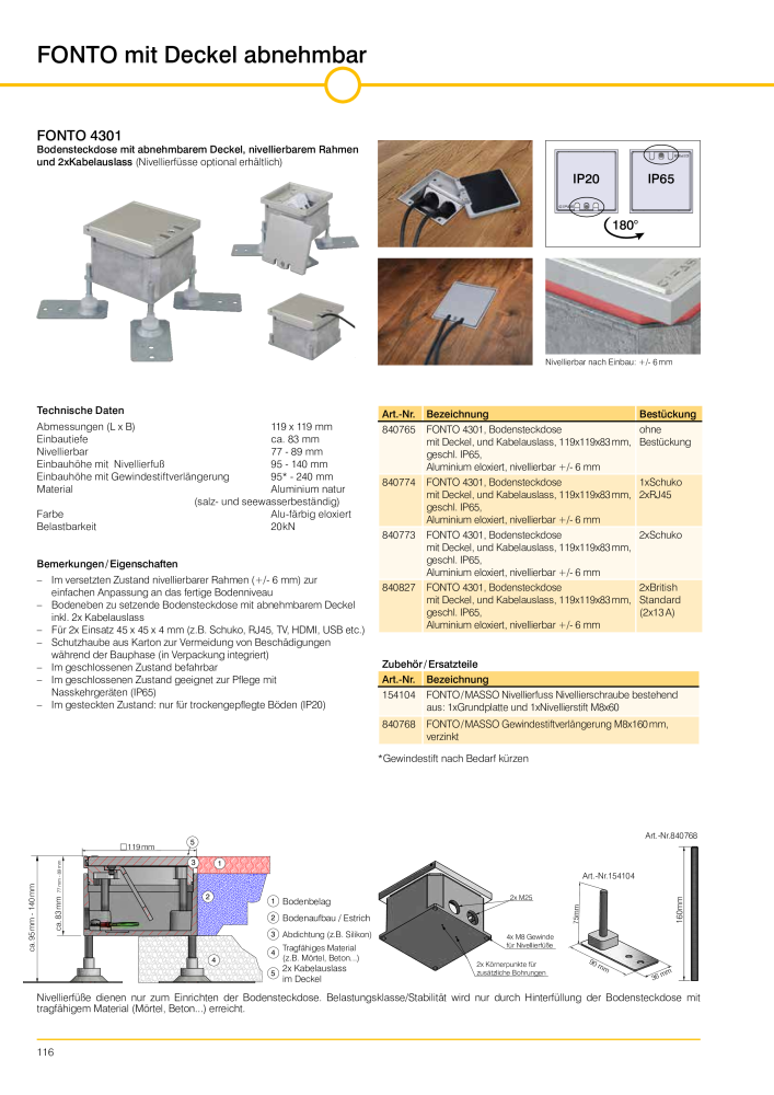 GIFAS ELECTRIC Hauptkatalog NR.: 20088 - Seite 116