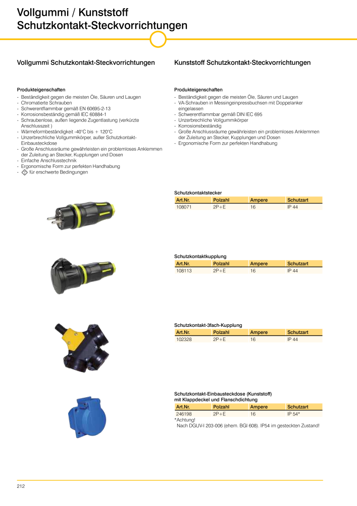 GIFAS ELECTRIC Hauptkatalog NO.: 20088 - Page 212