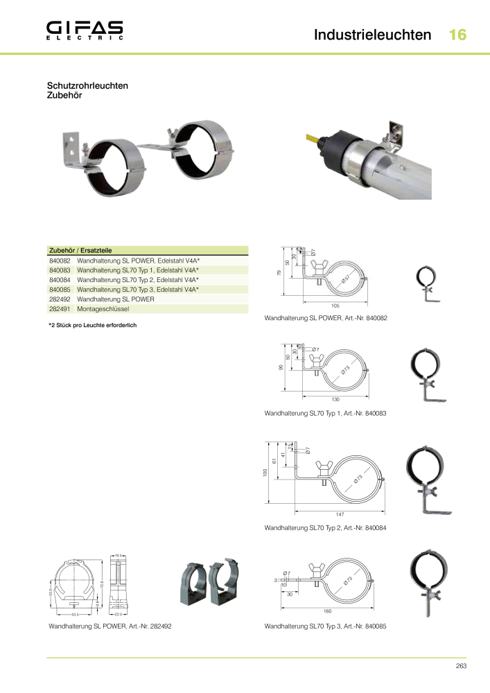 GIFAS ELECTRIC Hauptkatalog NR.: 20088 - Seite 263