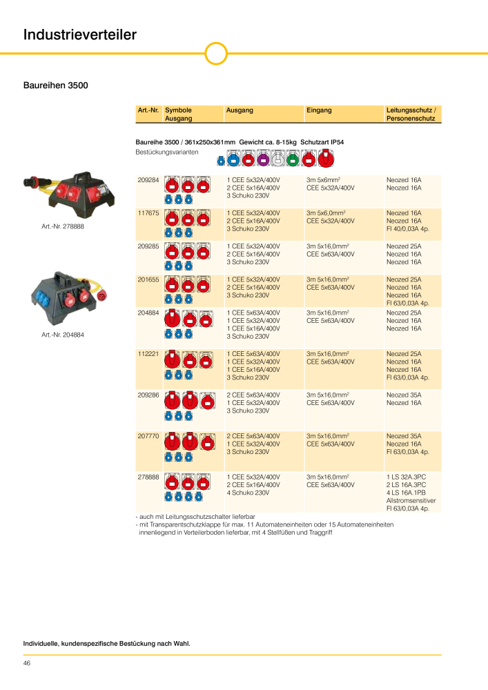 GIFAS ELECTRIC Hauptkatalog NO.: 20088 - Page 46