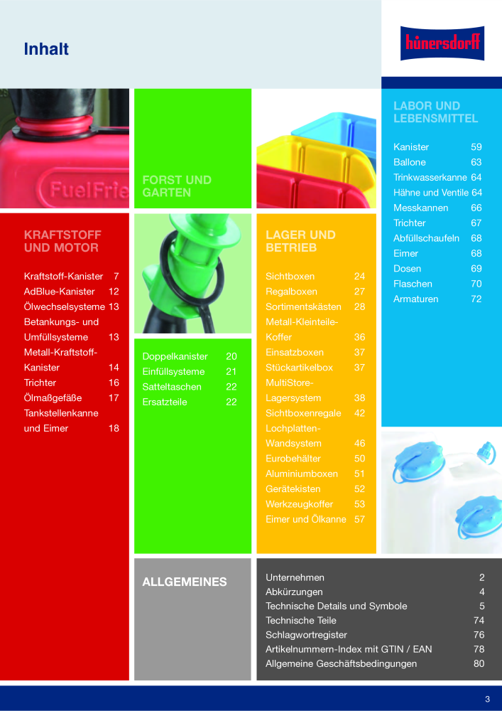 Hünersdorff Gesamtkatalog NR.: 20101 - Side 3