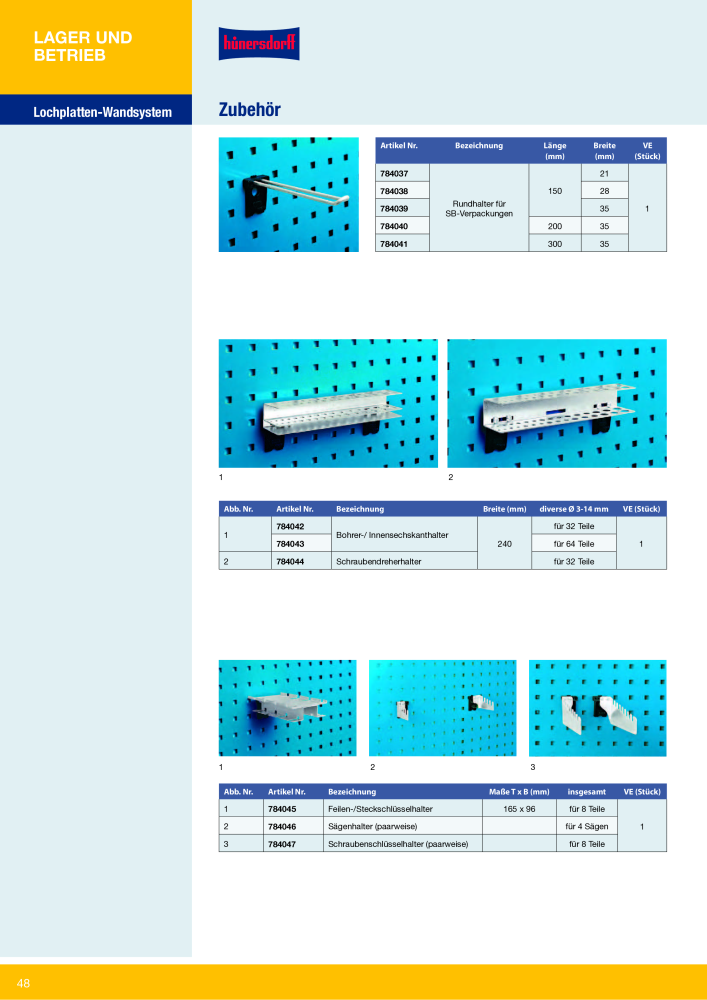 Hünersdorff Gesamtkatalog NR.: 20101 - Side 48