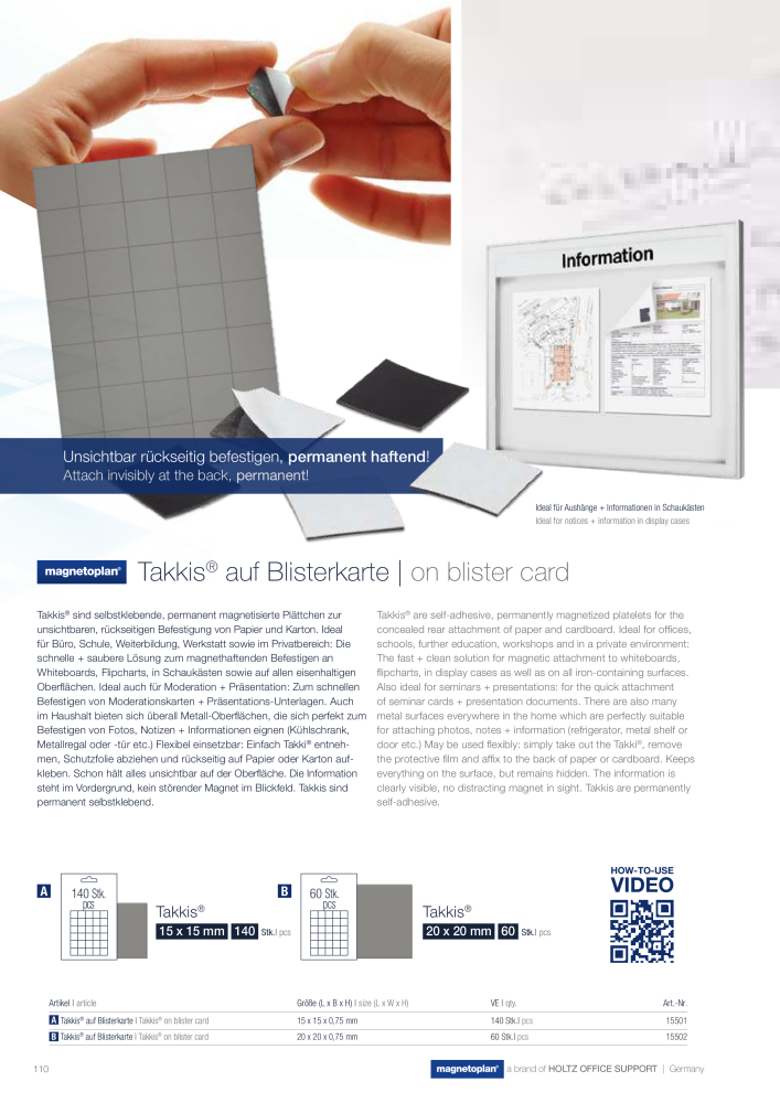 Holtz Magnetoplan Hauptkatalog NR.: 20102 - Pagina 112