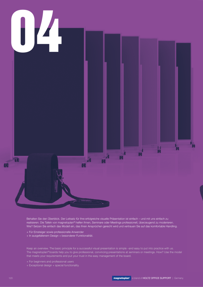 Holtz Magnetoplan Hauptkatalog NR.: 20102 - Pagina 122