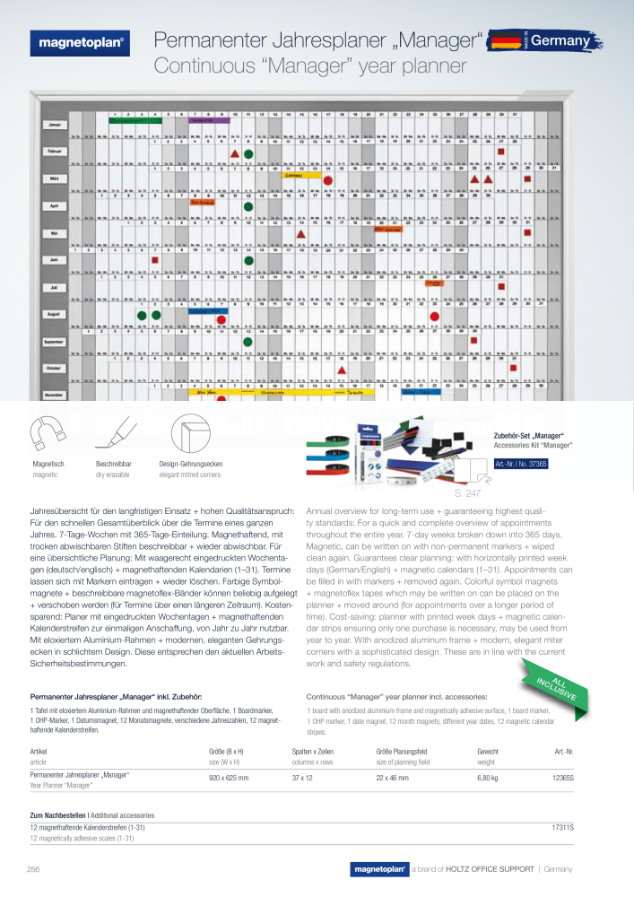 Holtz Magnetoplan Hauptkatalog NR.: 20102 - Pagina 258