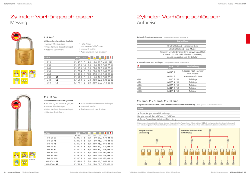 BURG-WÄCHTER Hauptkatalog NR.: 20105 - Seite 13