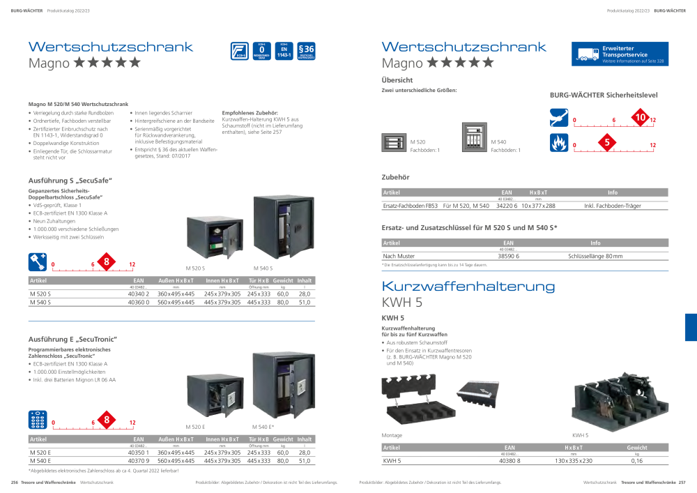 BURG-WÄCHTER Hauptkatalog NR.: 20105 - Seite 130