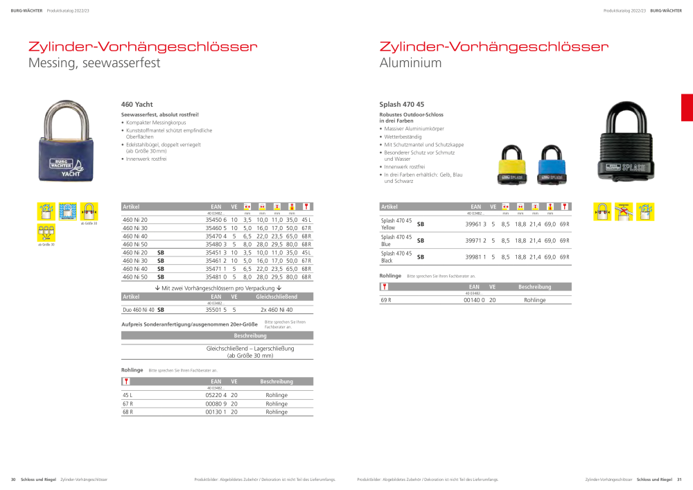 BURG-WÄCHTER Hauptkatalog NR.: 20105 - Seite 17