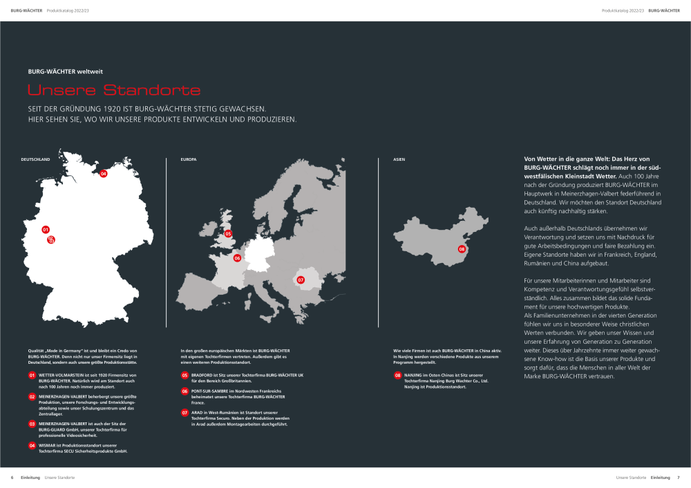BURG-WÄCHTER Hauptkatalog NR.: 20105 - Seite 5