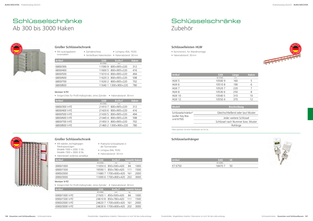 BURG-WÄCHTER Hauptkatalog NR.: 20105 - Seite 75