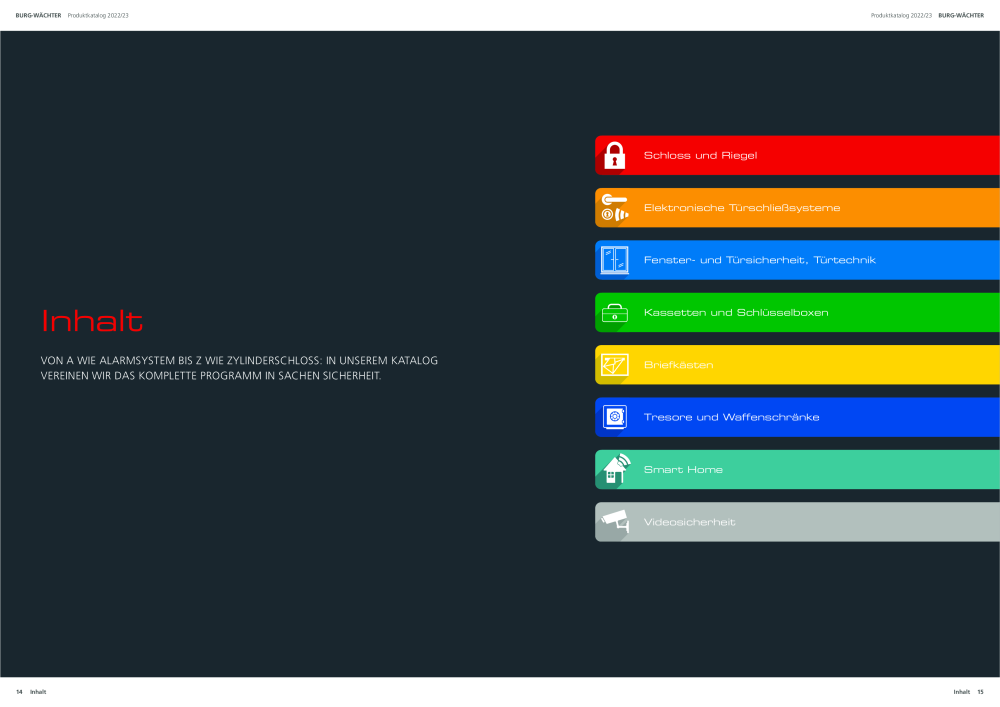 BURG-WÄCHTER Hauptkatalog NR.: 20105 - Seite 9