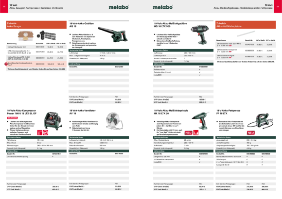 Metabo 5 PE-Entsorgungsbeutel - 25 l (630275000)