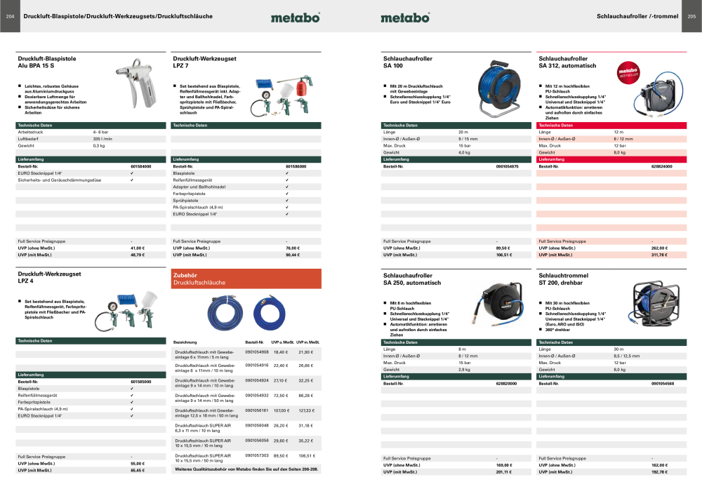 Metabo - Sortimentsübersicht NR.: 20111 - Seite 103