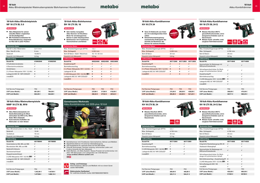 Metabo - Sortimentsübersicht n.: 20111 - Pagina 23