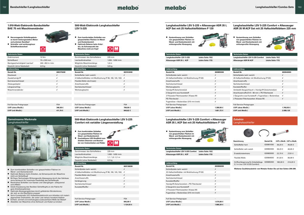 Metabo - Sortimentsübersicht Nº: 20111 - Página 77