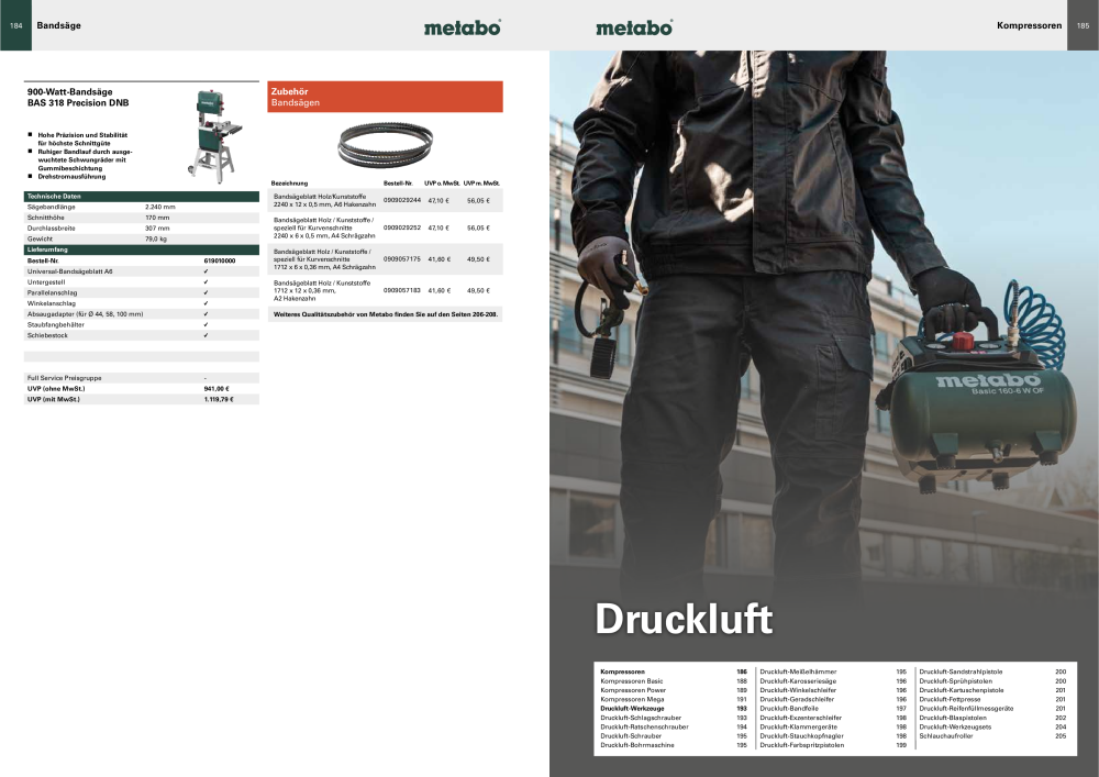Metabo - Sortimentsübersicht NO.: 20111 - Page 93