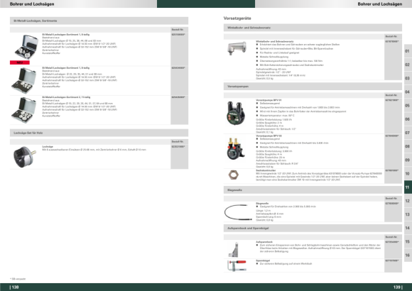 Metabo Bi-Metall-Lochsägen-Sortiment 2, 11-teilig (625435000)