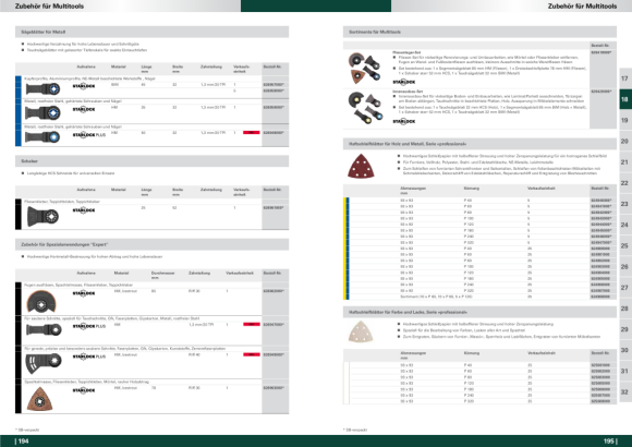 Metabo Segmentsägeblatt, Fugen und Spachtel, HM, 76 mm (626962000)