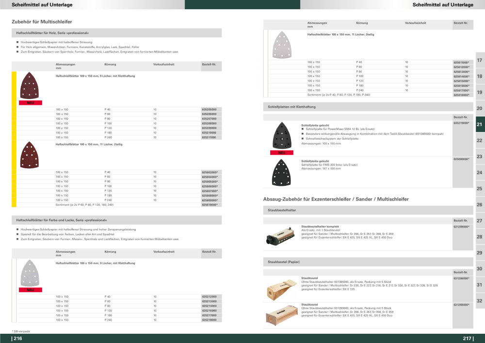 Metabo - Zubehör NR.: 20112 - Pagina 109