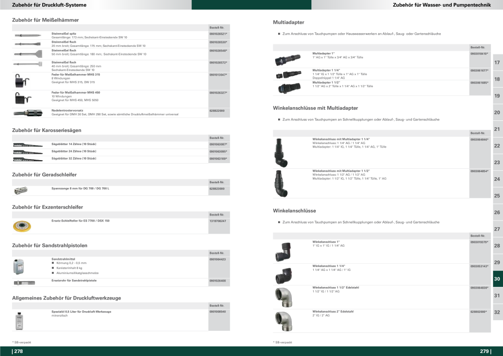 Metabo - Zubehör NO.: 20112 - Page 140