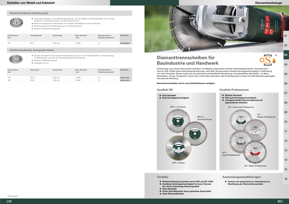 Metabo - Zubehör NR.: 20112 - Pagina 17