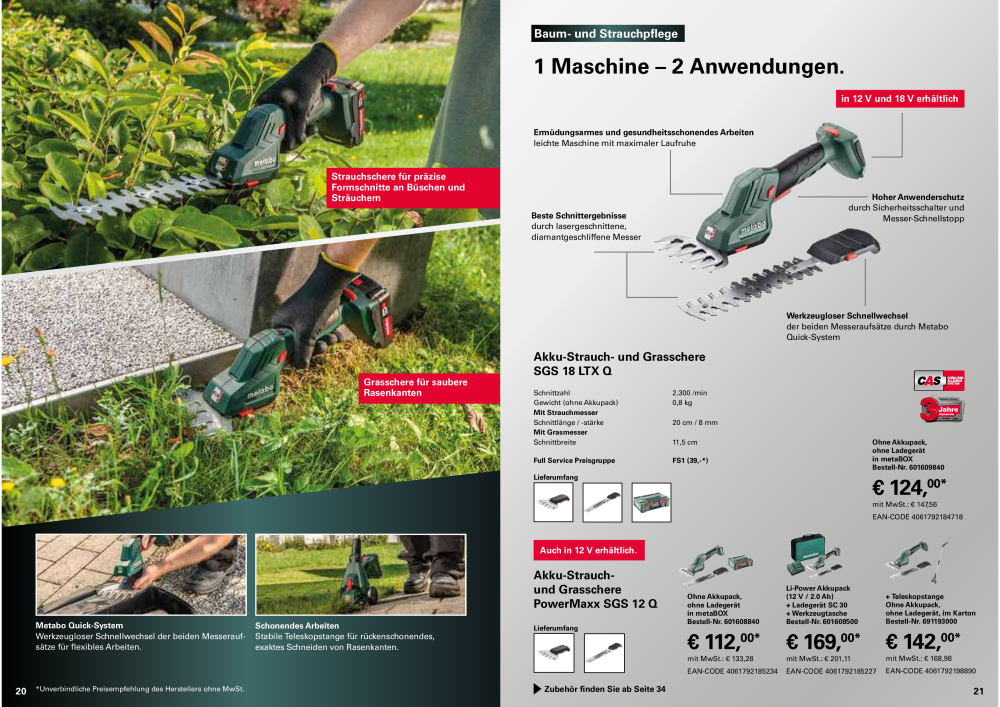 Metabo - Outdoor NR.: 20113 - Strona 11