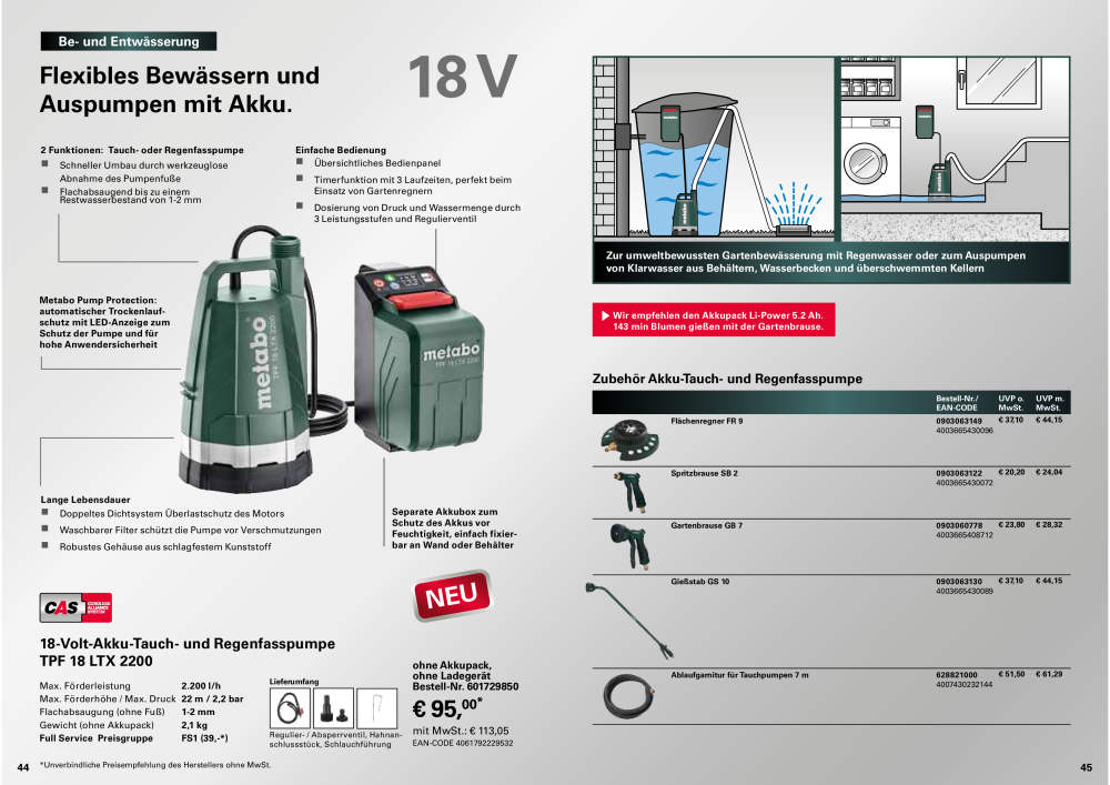 Metabo - Outdoor NR.: 20113 - Pagina 23