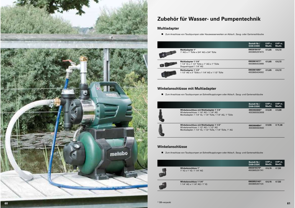 Metabo - Outdoor Nb. : 20113 - Page 31