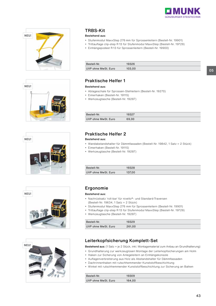 MUNK - Neuheiten NR.: 20125 - Seite 43