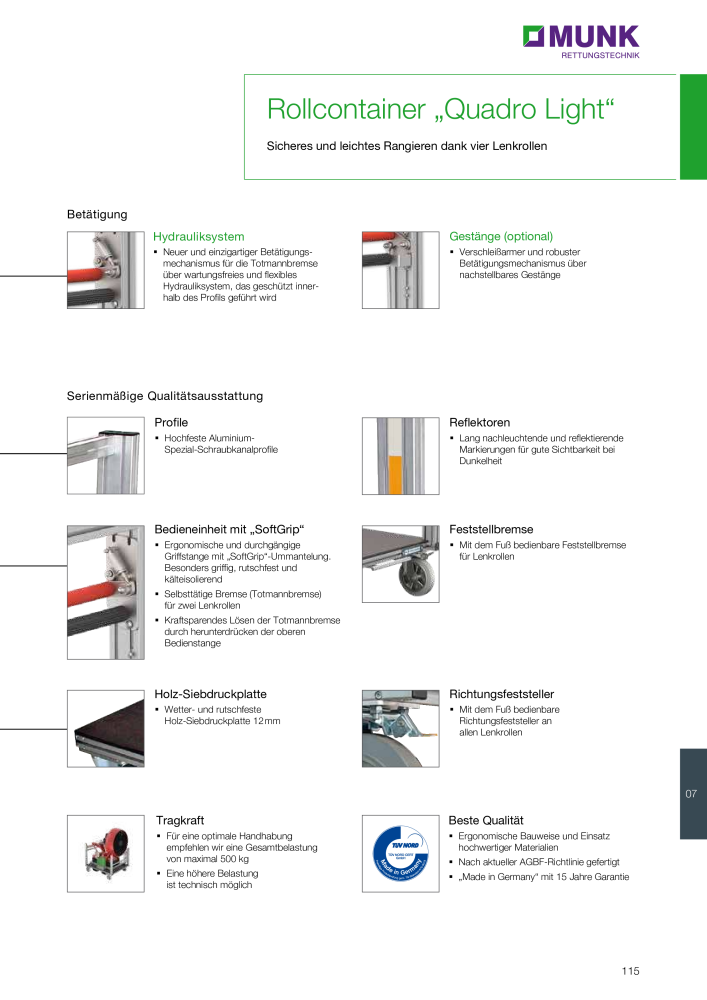 MUNK - Rettungstechnik- Ratgeber NR.: 20126 - Strona 115